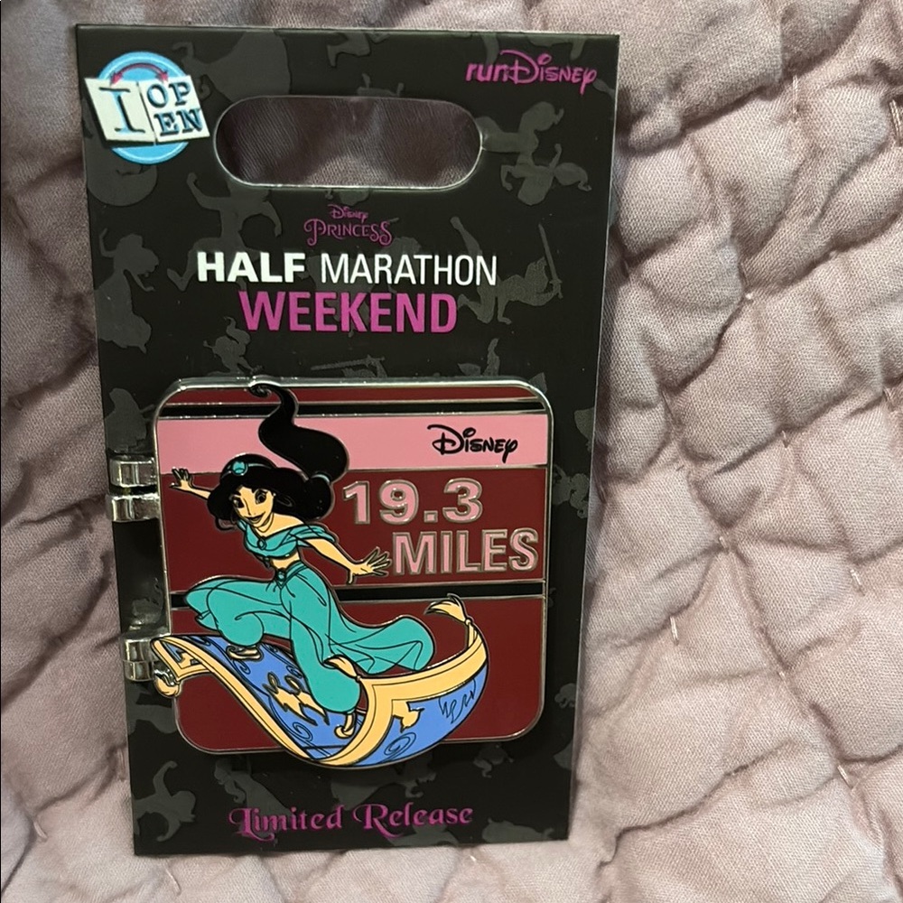 Disney Princess Jasmine Fairytale Challenge pin 2019